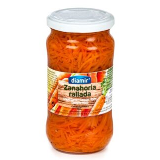 Zanahoria Rallada 3kg P.Neto 2.5 Kg DIAMIR, FGNE