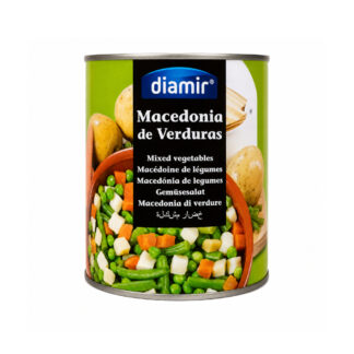 Macedonia de verduras 3kg P. Neto 2.5Kg DIAMIR, 6u, FGNE