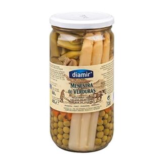 Menestra de Verduras P.Neto 660 g 400 g esc. DIAMIR, 12U, FGNE