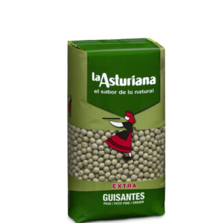 Guisante Bolsa 1000gr caja x 10 La Asturiana, 10U, FGNE