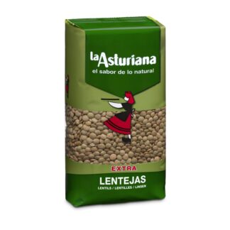 Lenteja castellana Bolsa 500gr caja x 12 La Asturiana, FGNE