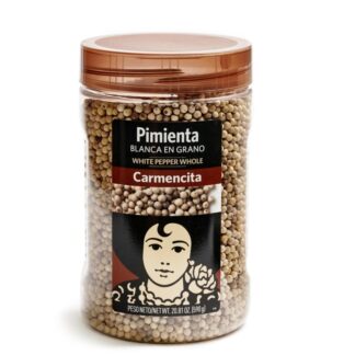 Pimienta blanca en grano 50 g Carmencita, 36U, FGNE