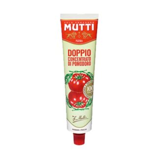 Pasta de Tomate Doble Concentrado 130 G Mutti, 24U, FGNE