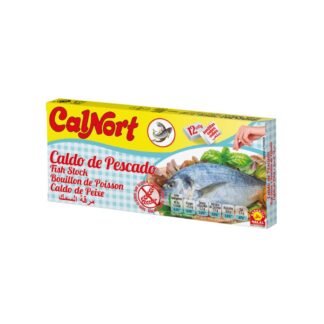 CALDO DE PESCADO PASTILLA X10G (ESTUCHE X12PASTILLAS) CALNORT FGNE