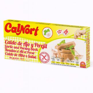 CALDO AJO Y PEREJIL PASTILLA 10G (ESTUCHE DE 12 PASTILLAS ) CALNORT 24U/CJ FGNE