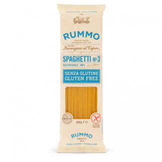 Pasta Spaguettini No.3 sin Gluten 400 g Rummo, 12U, FGNE