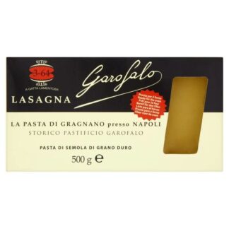 Pasta No.3-64 Lasagna Liscia Garofalo 500 g, 12u, FGNE