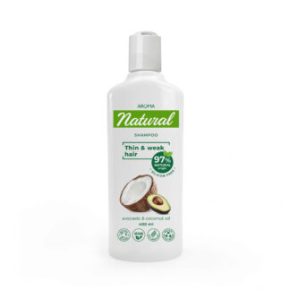 Champu de Aguacate Leche De Coco 400 ml Aroma Natural, 12U, FGNE