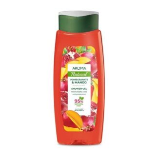 Gel de Baño de Granada y Mango 400 ml Aroma Natural, 12U, FGNE