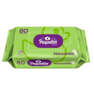 Toallitas Humedas Manzanilla Bolsa x 80 Pequeñin, 24U, FGNE