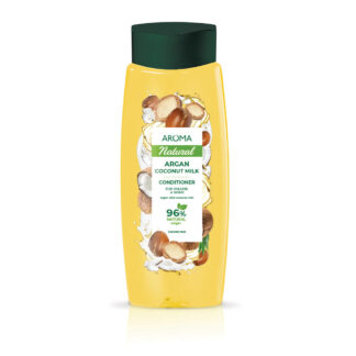 ACONDICIONADOR DE ARGAN Y LECHE DE COCO 400 ML AROMA NATURAL