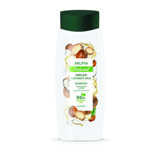 CHAMPU DE ARGAN Y LECHE DE COCO 400 ML AROMA NATURAL